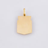 Dije Escudo Atletico Nacional 1.1gr / 2.8cm / Oro Amarillo 18K