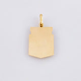 Dije Escudo Atletico Nacional 1.25gr / 2.8cm / Oro Amarillo 18K *