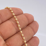 Pulso Tipo Militar 2.55gr / 19cm / Oro Amarillo 18K &