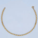 Pulso Tipo Militar 2.55gr / 19cm / Oro Amarillo 18K &