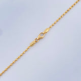 Cadena Militar 6.7gr / 51cm / Oro Amarillo +3 18K &