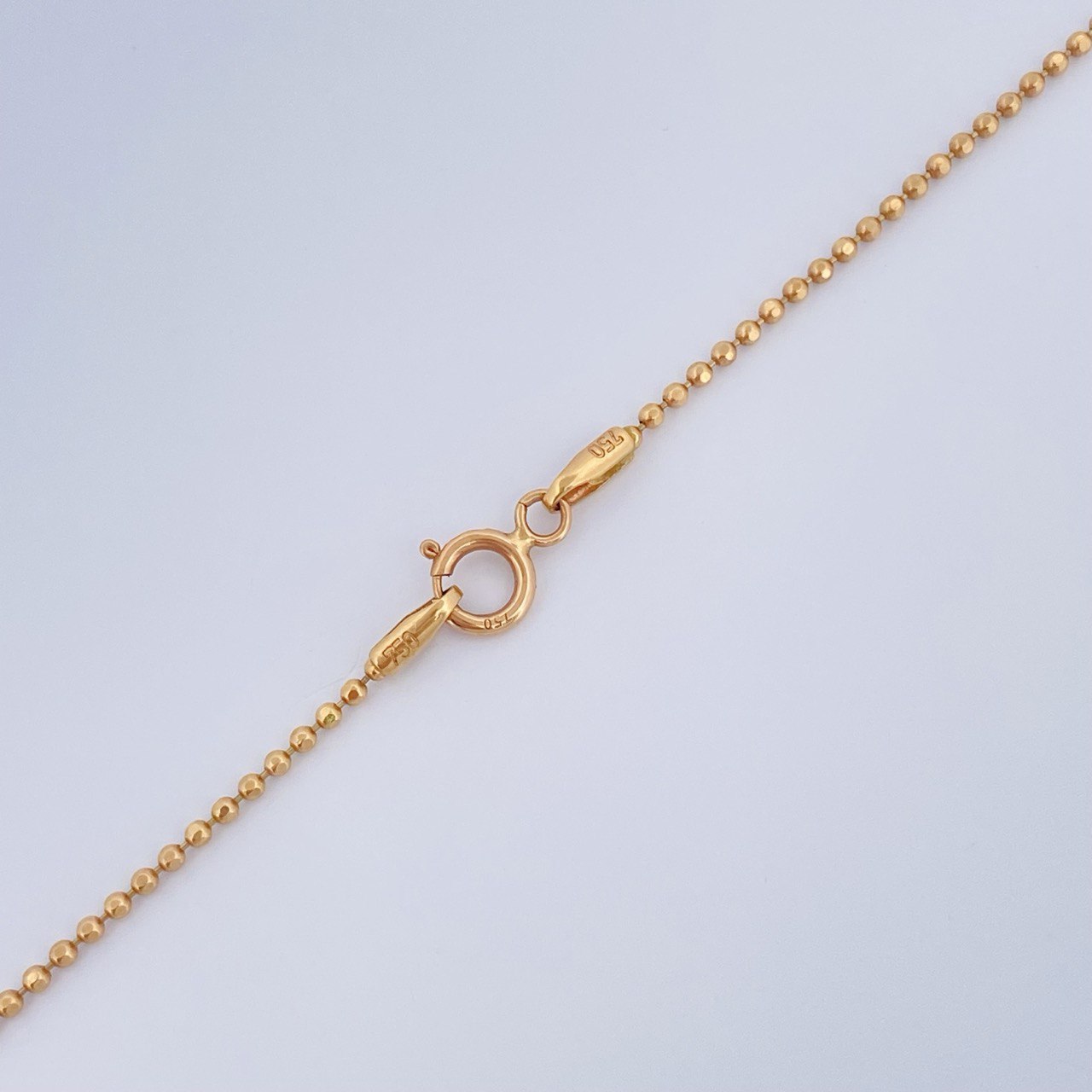 Cadena Militar 3.4gr / 60cm / Oro Rosa +3 18K &