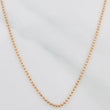 Cadena Militar 2.1 g / 45.5 cm / 0.9 mm Oro Rosa 18K
