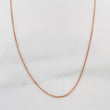 Cadena Veneciana 1.15 g / 40 cm / 0.5 mm Oro Rosa 18K