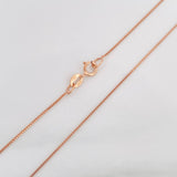 Cadena Veneciana 1.15 g / 40 cm / 0.5 mm Oro Rosa 18K