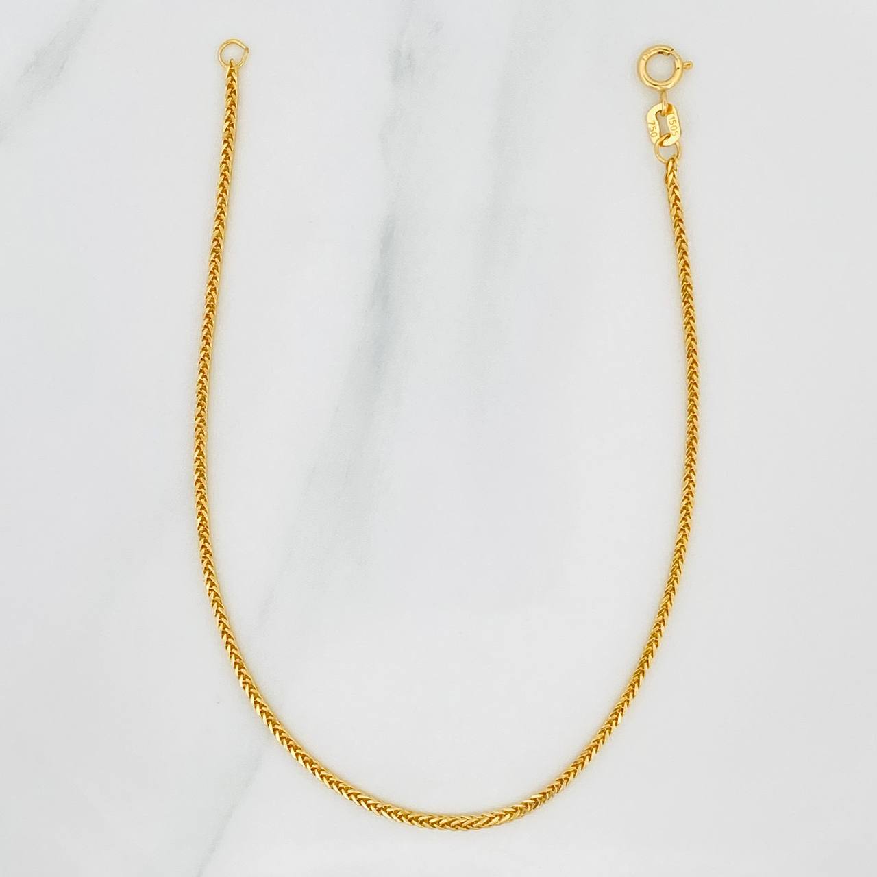 Pulso Franco 0.95 g / 19 cm / 1.1 mm Oro Amarillo 18K