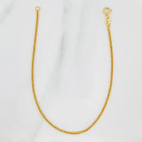 Pulso Franco 0.95 g / 19 cm / 1.1 mm Oro Amarillo 18K