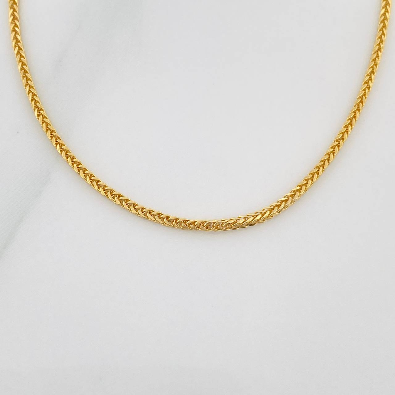 Pulso Franco 0.95 g / 19 cm / 1.1 mm Oro Amarillo 18K
