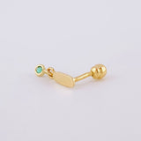 Piercing Globo Colgante 0.4 g / 1.2 cm Oro Amarillo 18K