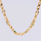 Cadena Rustica Espiral Adn 39.6 g / 65 cm / 4.7 mm Oro Amarillo 18K