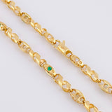 Cadena Rustica Espiral Adn 39.6 g / 65 cm / 4.7 mm Oro Amarillo 18K