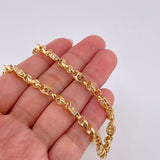 Cadena Rustica Espiral Adn 39.6 g / 65 cm / 4.7 mm Oro Amarillo 18K