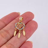 Dije Atrapasueños Multicolor 1.55 g / 2.7 cm Oro Amarillo 18K