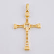 Dije Cruz Movil 3.05 g / 4.3 cm Oro Amarillo 18K