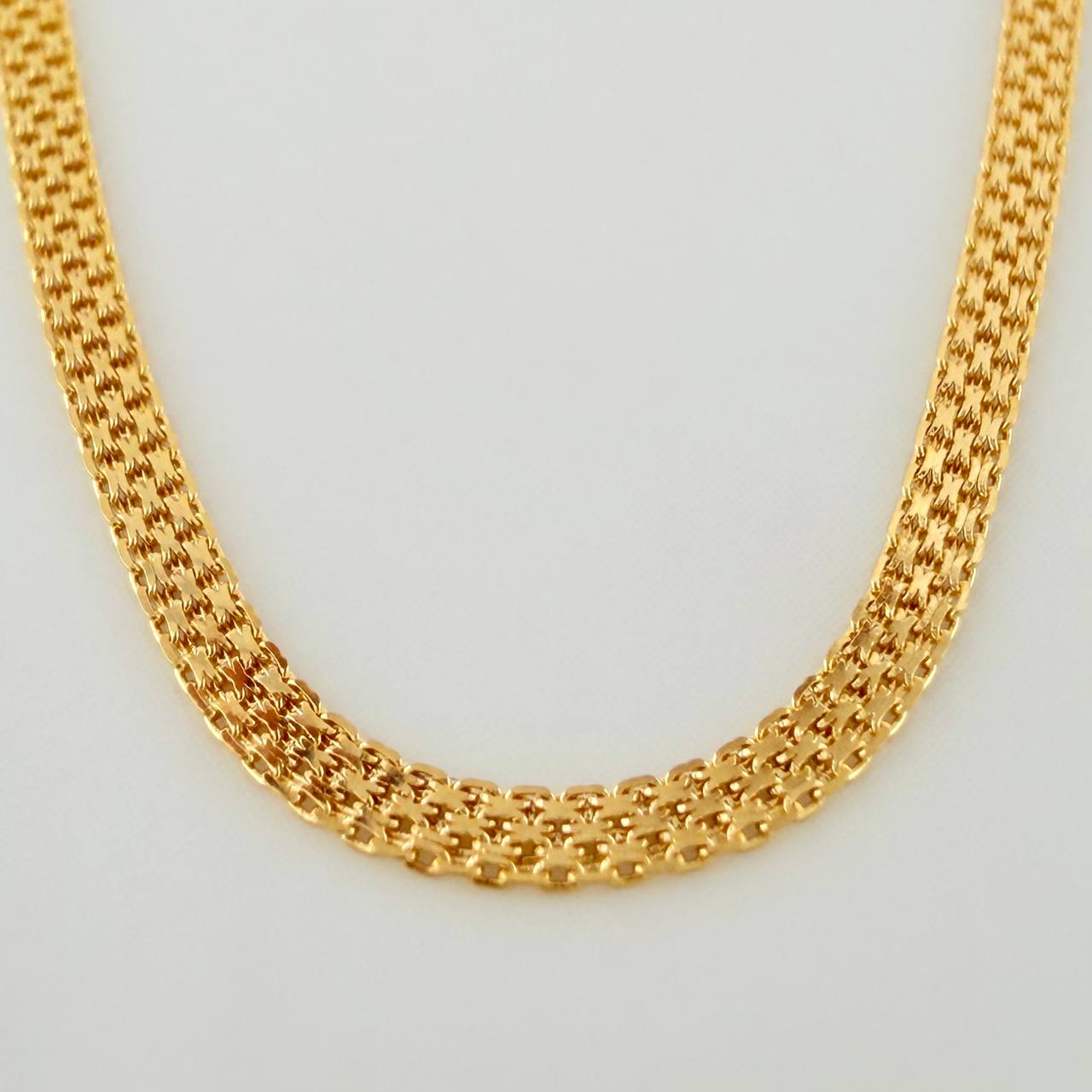 Pulso Chino 1.4gr / 20cm / 2mm Oro Amarillo +1 18K $