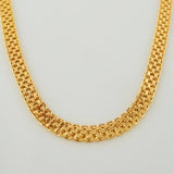Pulso Chino 1.4gr / 20cm / 2mm Oro Amarillo +1 18K $
