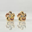 Topos Flor Helice 0.65gr / Tres Oros 18K