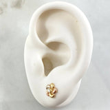 Topos Flor Helice 0.7gr / Tres Oros 18K ©