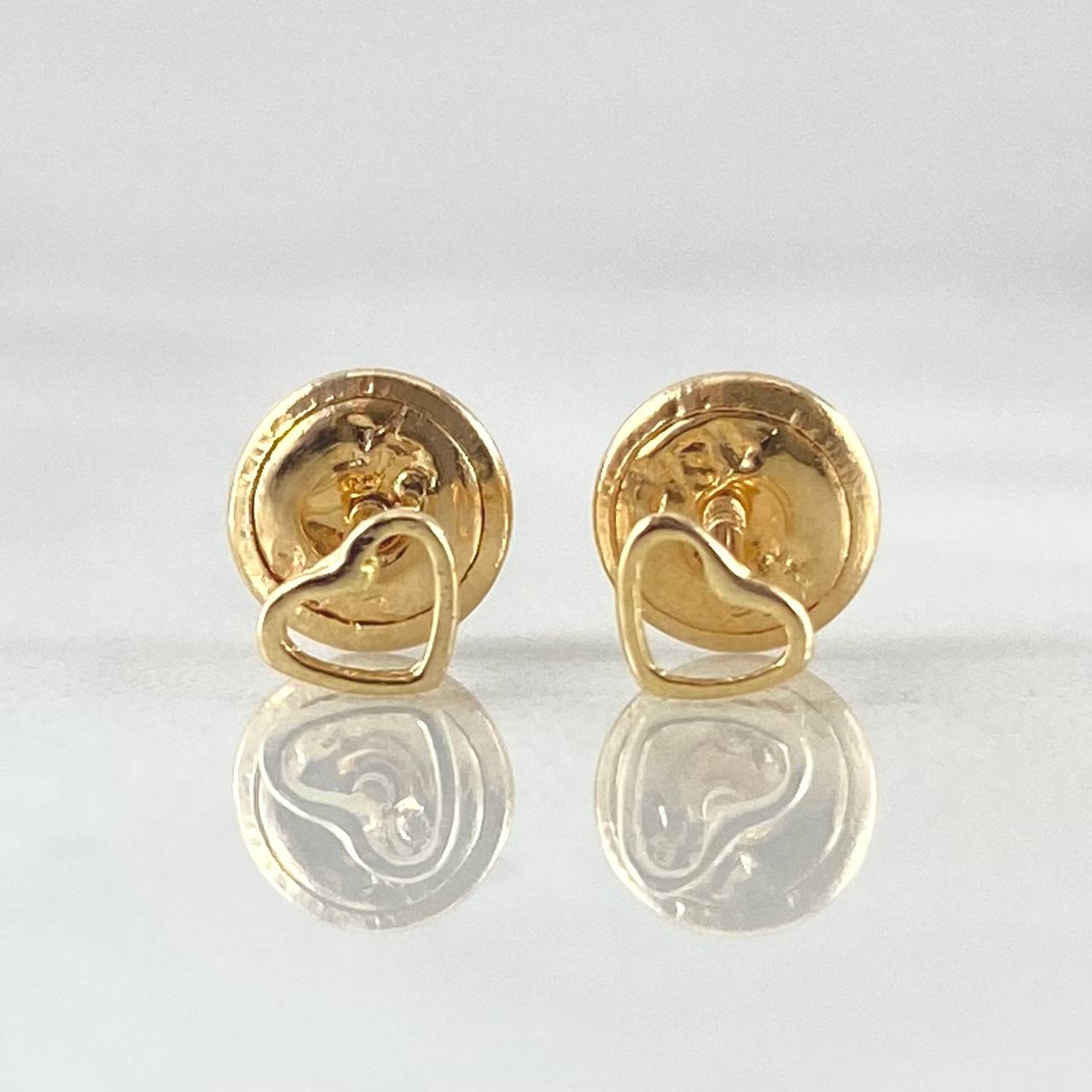 Topos Corazón 0.4gr / Oro Amarillo 18K ©