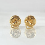 Topos Corazón 0.45gr / Oro Amarillo 18K *