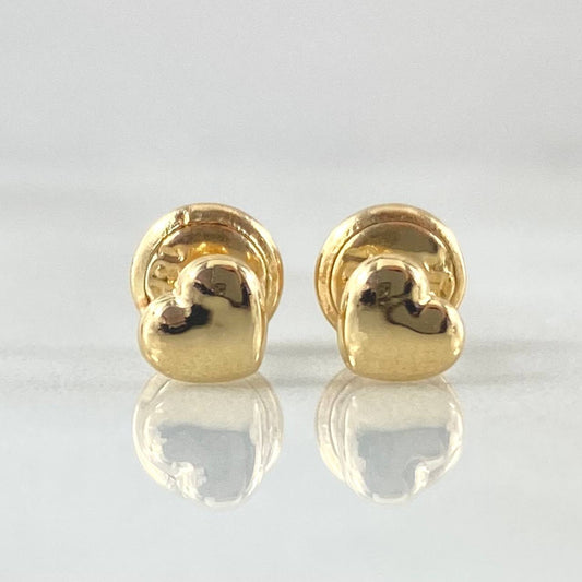 Topos Corazón 0.45gr / Oro Amarillo 18K