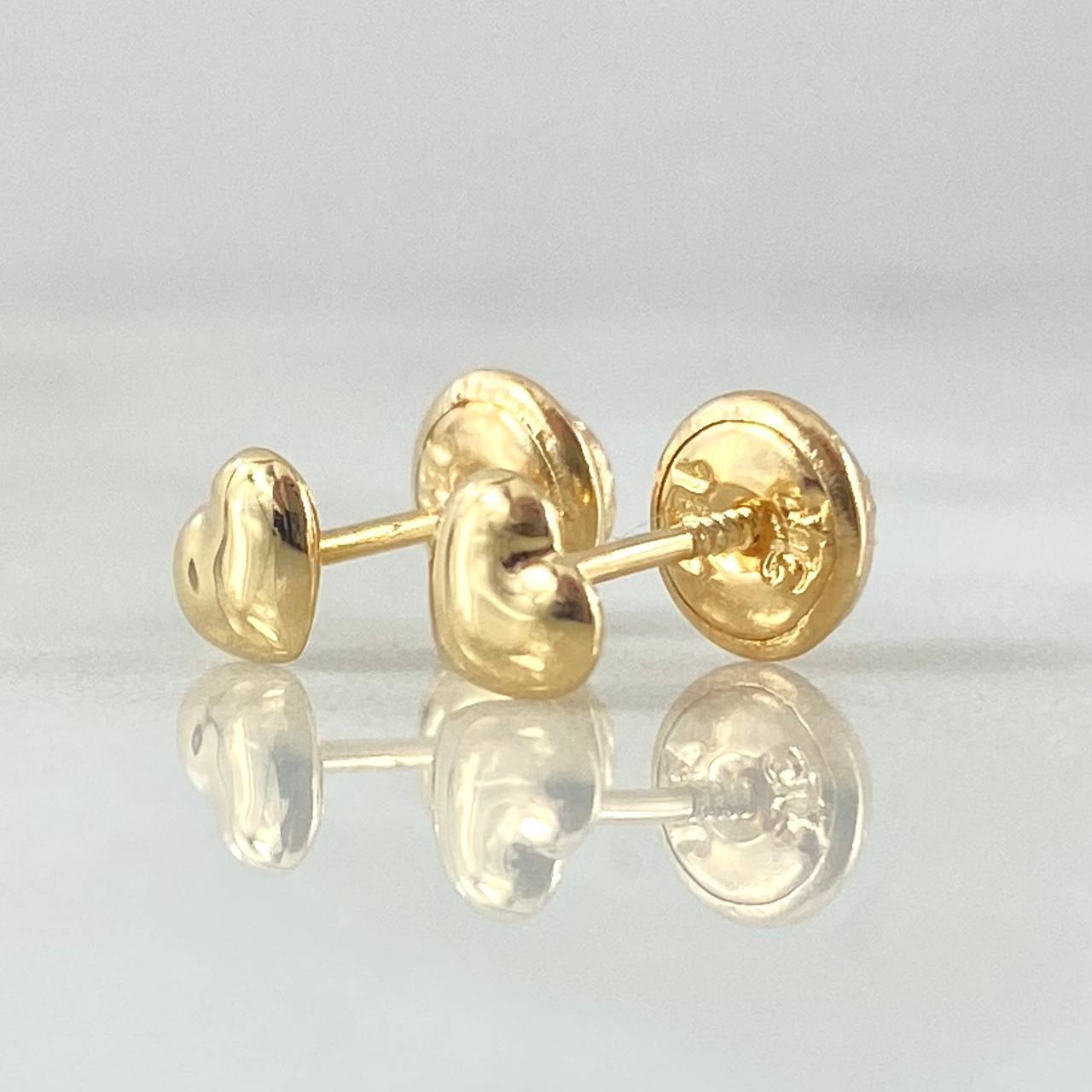 Topos Corazon 0.5gr / 4mm Oro Amarillo 18K
