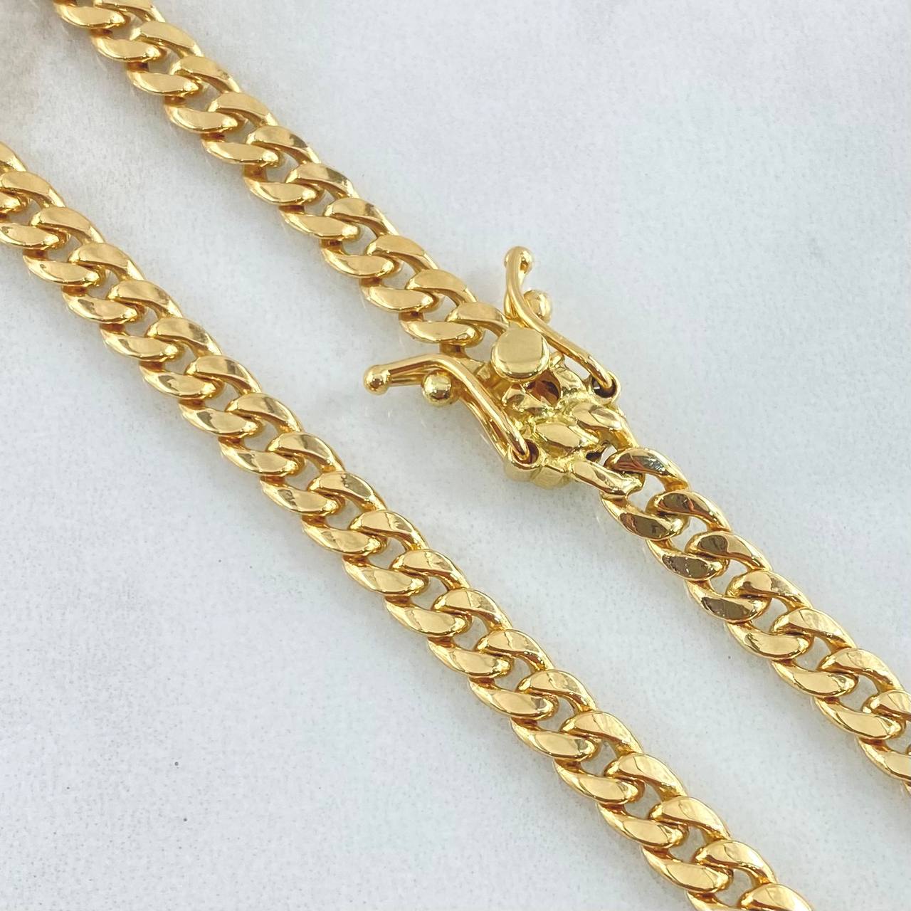 Cadena Cubana 18.65gr / 60cm / Oro Amarillo +1 18K ©