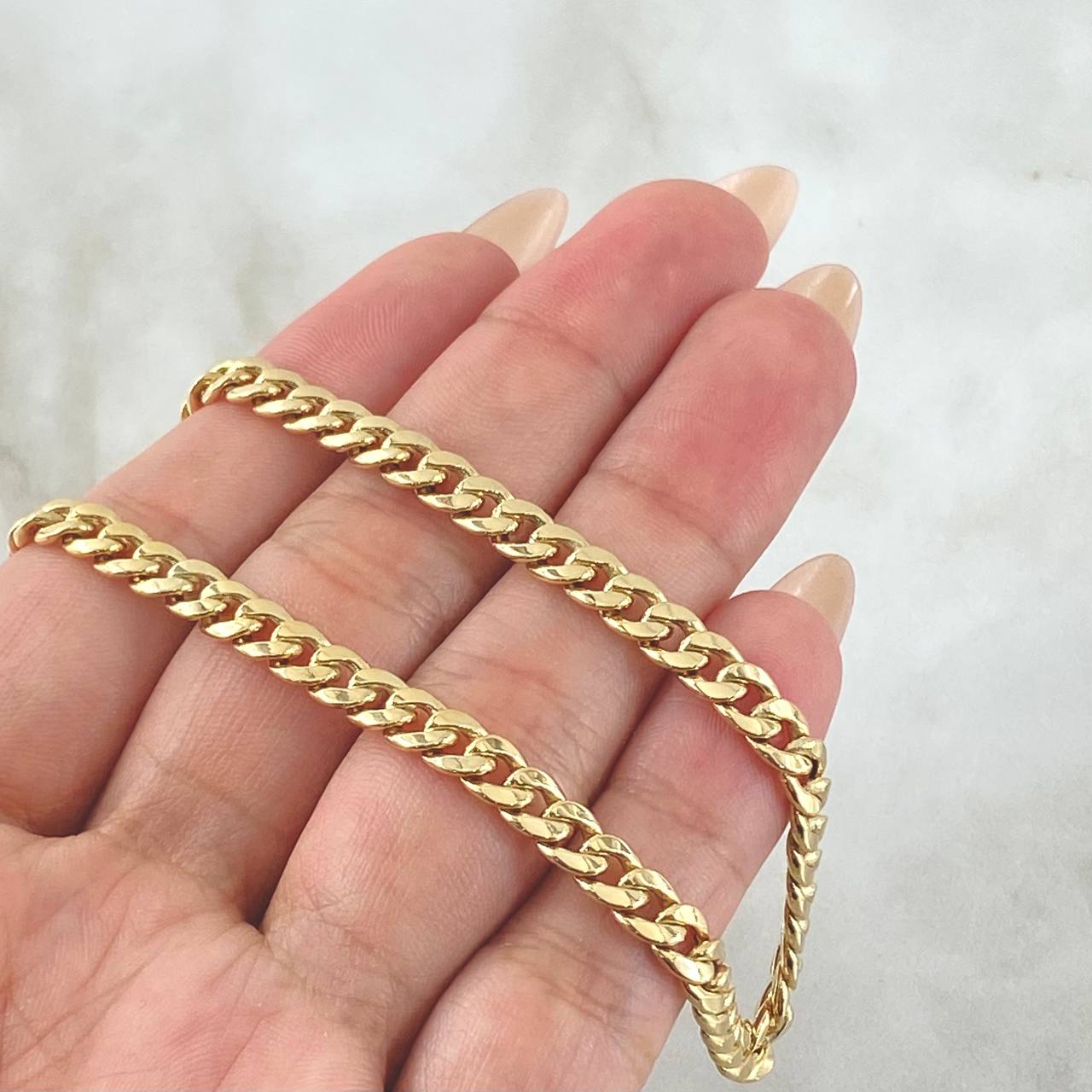 Cadena Cubana 18.65gr / 60cm / Oro Amarillo +1 18K ©