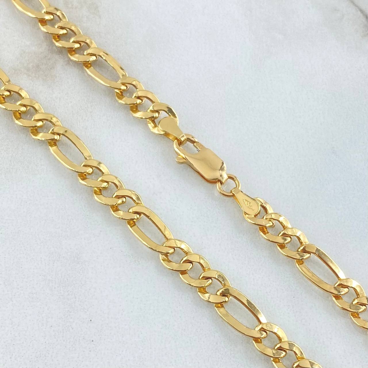 Cadena Figaro 12.25gr / 70cm / Oro Amarillo +1 18K ©