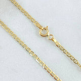 Cadena Escalera 3.9gr / 60cm / Oro Amarillo +3 18K ©