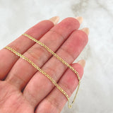Cadena Escalera 4.05gr / 60cm / Oro Amarillo +3 18K
