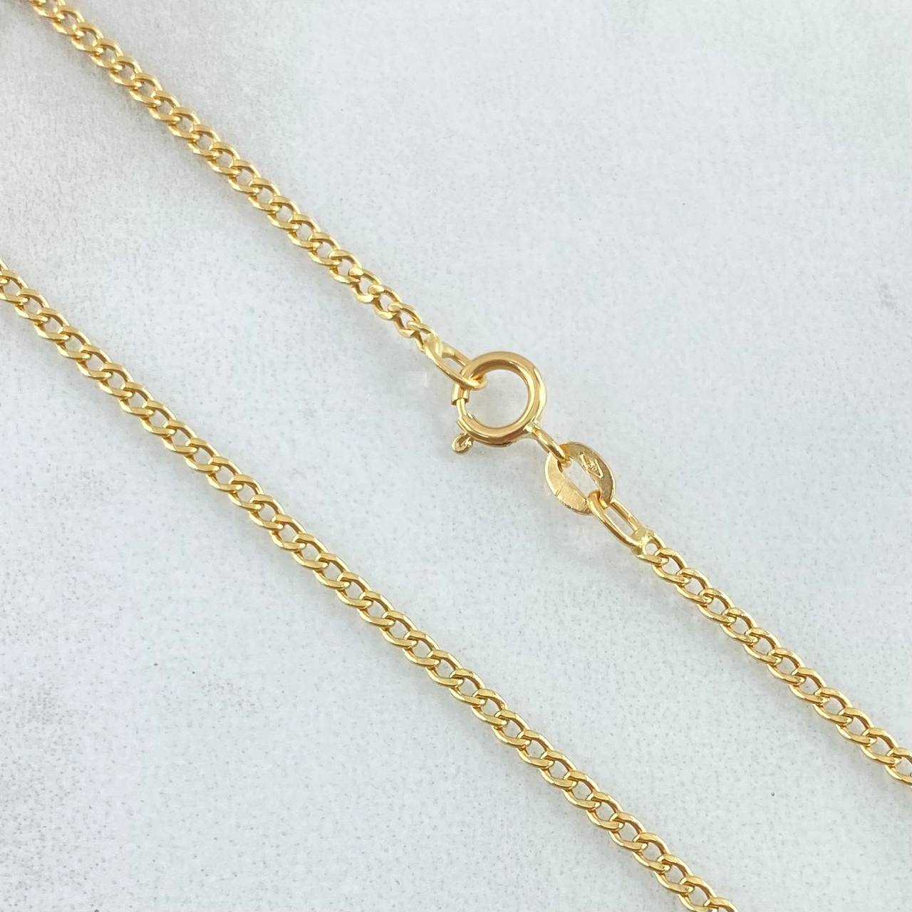 Cadena Cubana 1.35gr / 50cm / Oro Amarillo +1 18K ©
