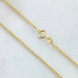 Cadena Cubana 1.35gr / 50cm / Oro Amarillo +1 18K ©