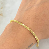 Pulso Lazo 2.95gr / 19cm / Oro Amarillo +3 18K *