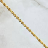Pulso Lazo 1.25gr / 19cm / Oro Amarillo +3 18K
