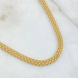 Cadena China 12.7gr / 60cm / Oro Amarillo +1 18K ©