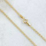 Cadena China 2.55gr / 60cm / Oro Amarillo +1 18K ©
