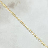 Cadena China 2.6gr / 60cm / Oro Amarillo +1 18K