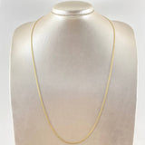 Cadena China 2.55gr / 60cm / Oro Amarillo +1 18K ©