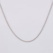 Cadena Veneciana 1.1g / 45cm / 0.5mm Oro Blanco 18K
