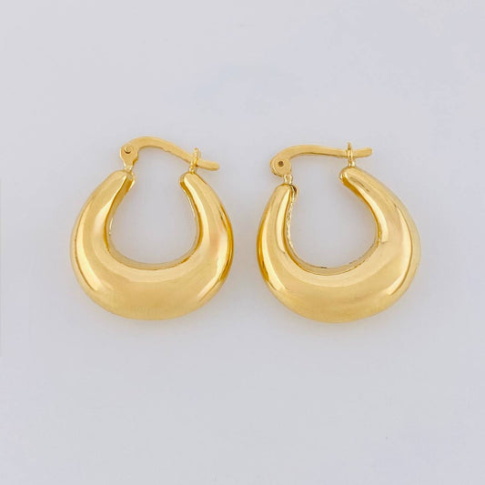 Candongas Olga 3.1g / 2.3cm Oro Amarillo 18K