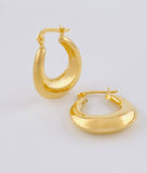 Candongas Olga 3.1g / 2.3cm Oro Amarillo 18K