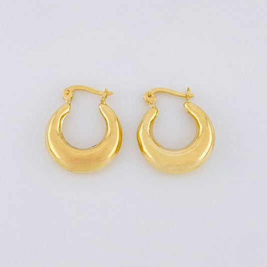 Candongas Olga 2.15g / 1.9cm Oro Amarillo 18K