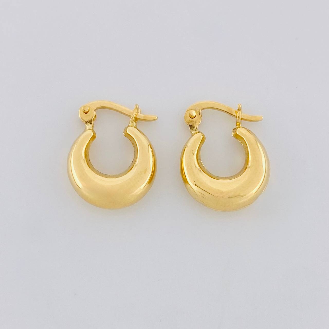 Candongas Olga 1.45g / 1.5cm Oro Amarillo 18K