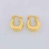 Candongas Olga 1.45g / 1.5cm Oro Amarillo 18K