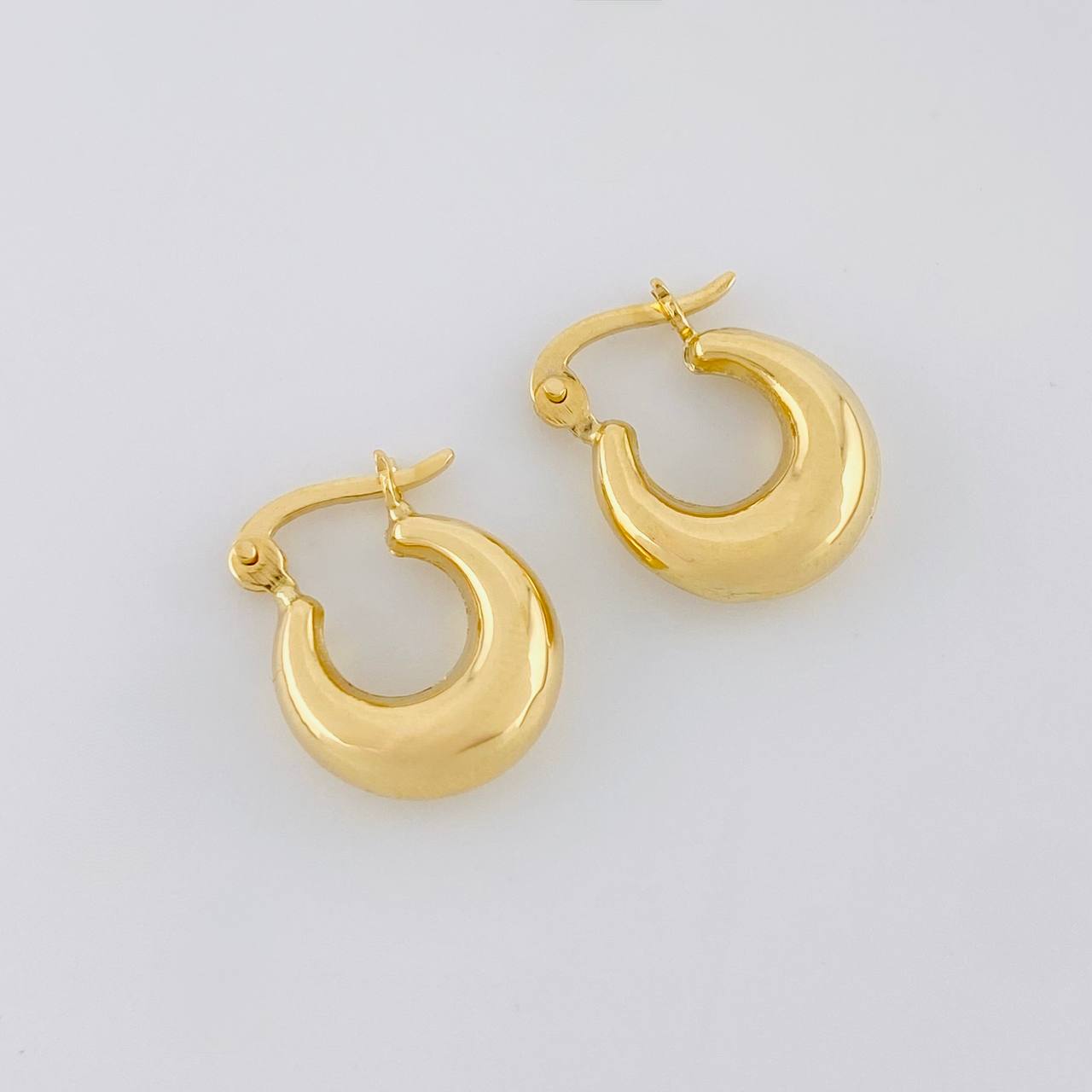 Candongas Olga 1.45g / 1.5cm Oro Amarillo 18K