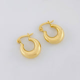 Candongas Olga 1.45g / 1.5cm Oro Amarillo 18K