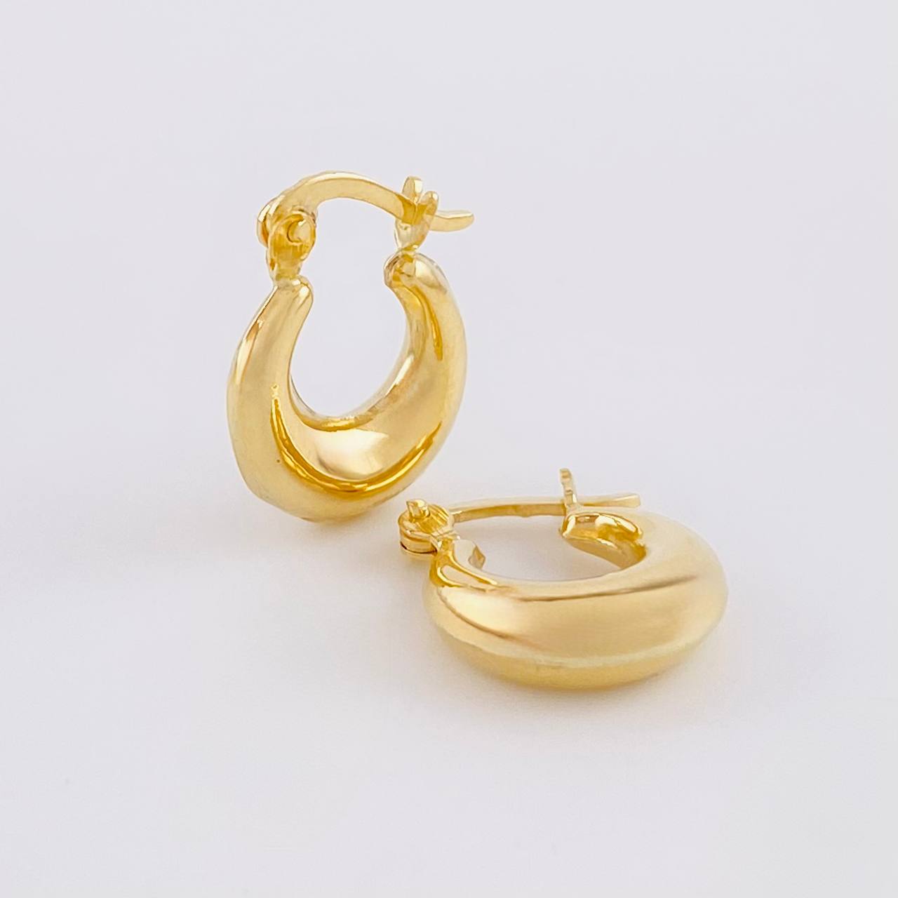 Candongas Olga 1.45g / 1.5cm Oro Amarillo 18K
