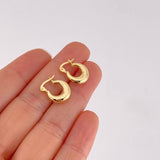 Candongas Olga 1.45g / 1.5cm Oro Amarillo 18K