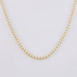 Cadena Aro Seguido Tenis 5.55g / 65cm / 0.8mm Oro Amarillo 18K